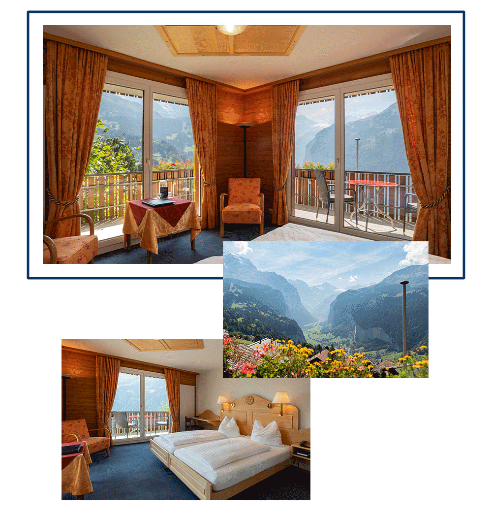 Jungfrau Panorama Double Corner Room South
